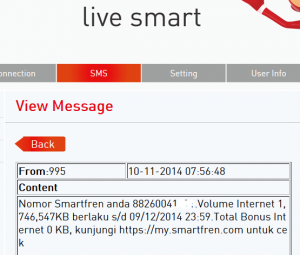 Cara Mengecek Kuota Internet Smartfren