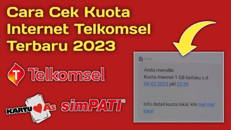 Cara Mengecek Paket Telkomsel (Sumber: Yandex)