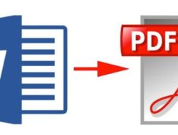 Cara Mudah dan Simple Mengubah File Word ke PDF
