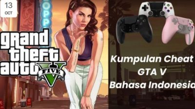 Inilah Kumpulan Cheat GTA V Bahasa Indonesia (Sumber: Yandex)