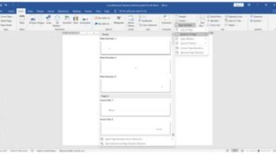 Cara Praktis Membuat Halaman Berbeda pada File Microsoft Word (Sumber: Yandex)