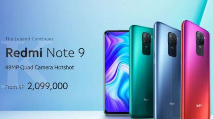 Spesifikasi dan harga HP Xiaomi Redmi Note 9 (Sumber: dok. xiaomi)