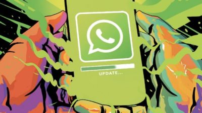 Cara Buat Tulisan Warna-Warni di WhatsApp (Sumber: CNBC)